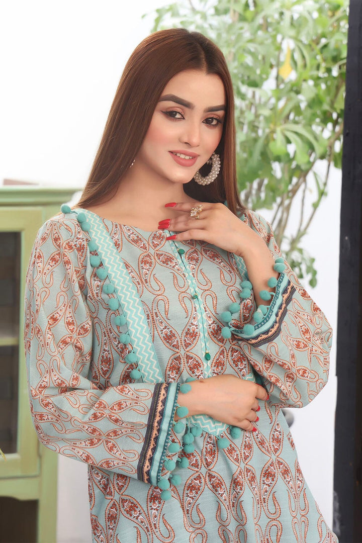 STITCHED CAMBRIC SHIRT DR-2296 KHAS STORES 