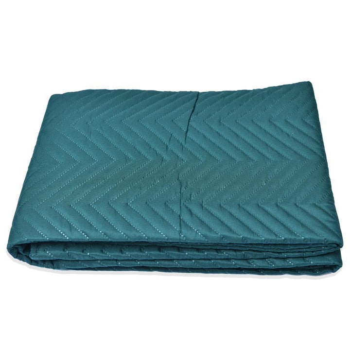 SW Soft Plain Dyed Quilted Baby Travels Blanket Baby Blanket SLEEP DOWN Green 