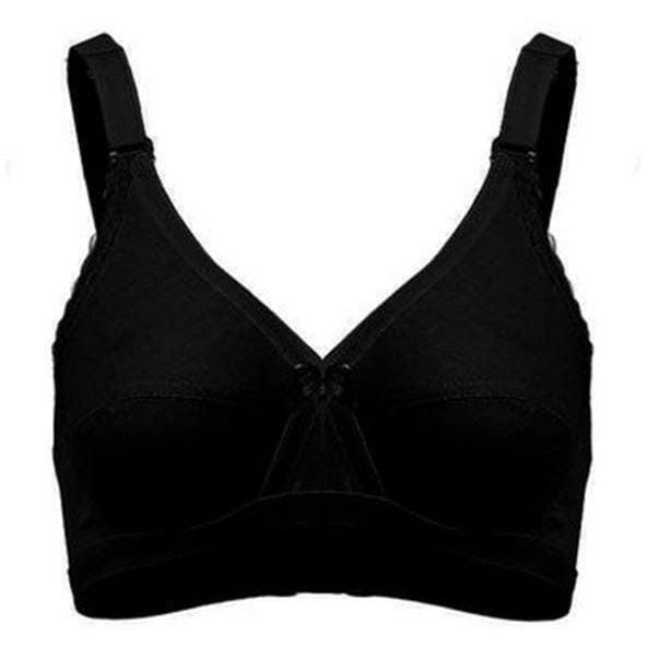 Violet - Knitted Cross Over Cotton Bra Non Padded Wirefree Bra BRAS Espico.pk 