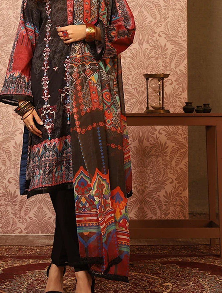 Women's Mystic Glow KC - 5071 Digital Printed Chiffon Dupatta